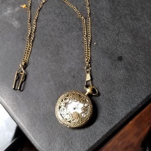 A vintage steampunk pocket watch